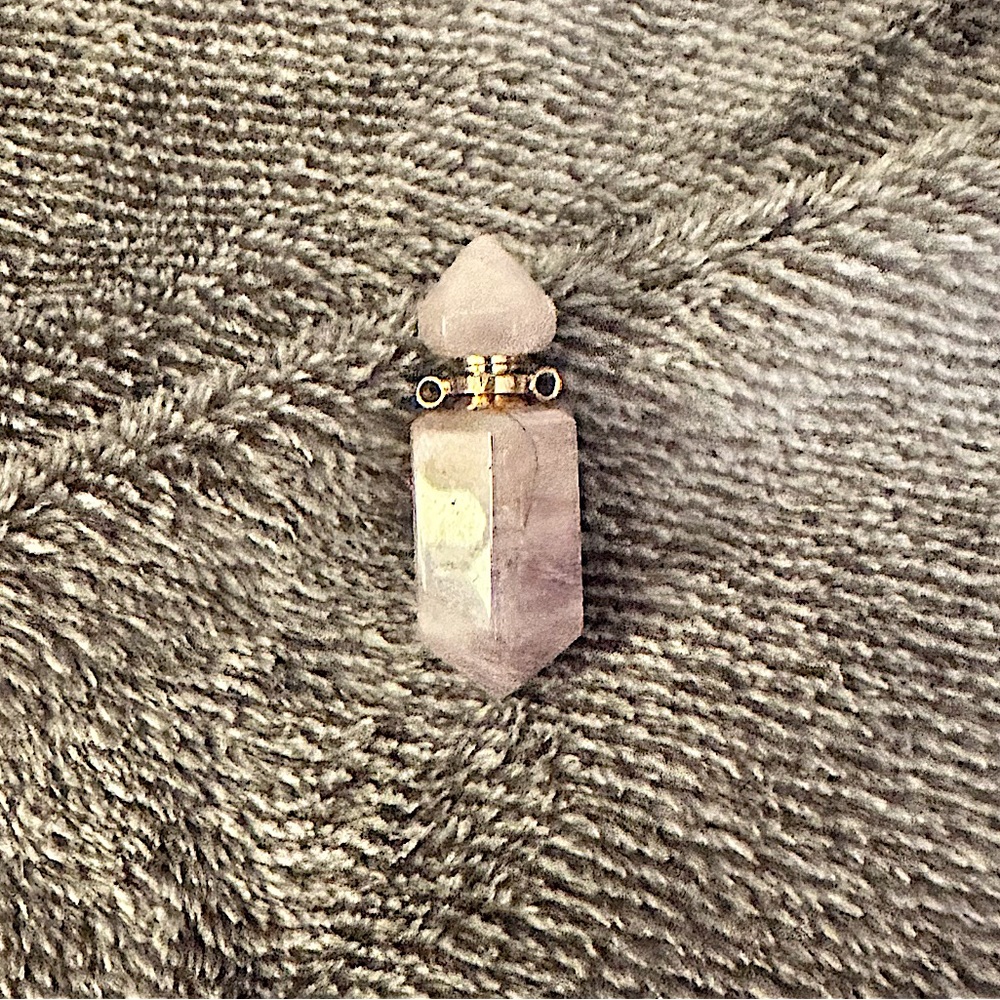Amethyst Perfume Pendant